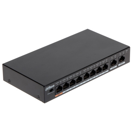 Switcheur PoE Dahua 8 Ports Gigabit