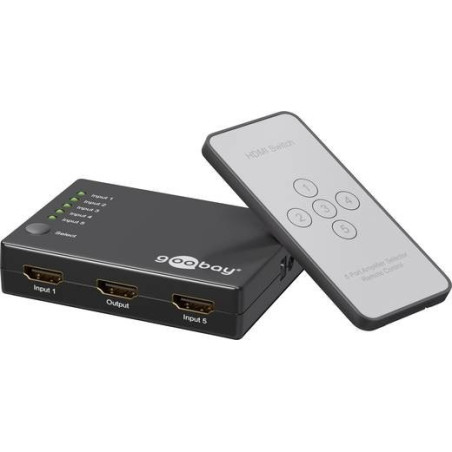 Switch HDMI 5 Ports avec Commande