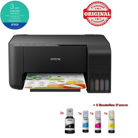 Imprimante Jet d'Encre à Réservoir Intégré EPSON  L3150