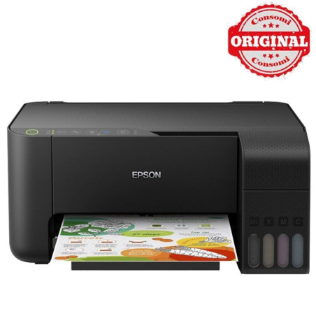 Imprimante Jet d'Encre à Réservoir Intégré EPSON ECOTANK L3150 3En1 Couleur