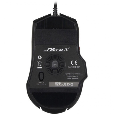 SOURIS GAMER NITROX GT-200 - NOIR