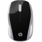 Souris Optique HP sans Fil 200 - Silver (2HU84AA)