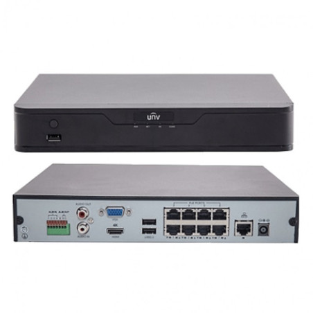 NVR UNV 16CH 8POE NVR301-16-P8