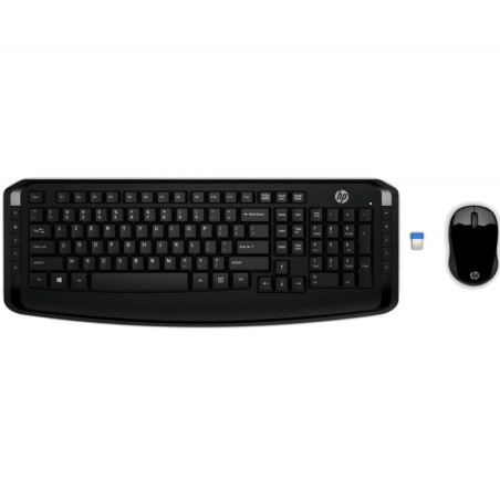 COMBO CLAVIER + SOURIS SANS FIL HP 300
